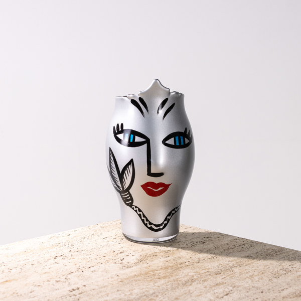 Ulrica Hydman-Vallien, vas, "Open Minds", Kosta Boda, höjd 24 cm