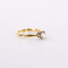 Ring, 18k guld, med diamant, ca 0,8 ct