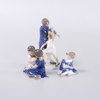 Figuriner, 3 st, porslin, B&G