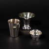 Pokaler, 3 st, silver, högsta 9,5 cm