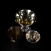 Pokaler, 3 st, silver, högsta 9,5 cm