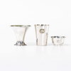 Pokaler, 3 st, silver, högsta 9,5 cm