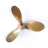 Båtpropeller, mässing, bredd 32 cm