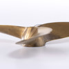 Båtpropeller, mässing, bredd 32 cm