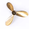 Båtpropeller, mässing, bredd 32 cm