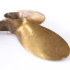 Båtpropeller, mässing, bredd 32 cm