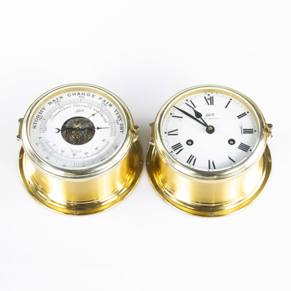 Skeppsklocka och barometer, "Royal Mariner", Schatz