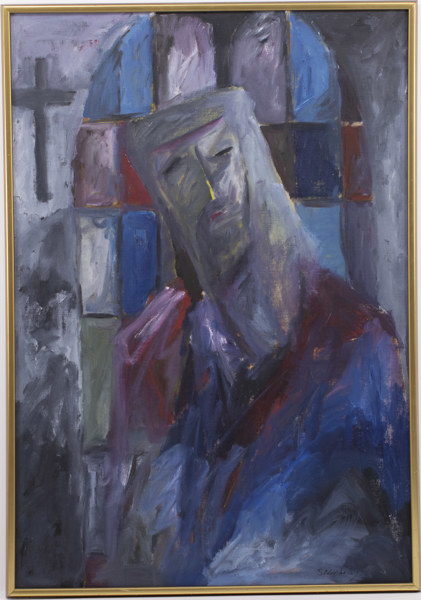 Krister Söderberg, olja på duk, signerad, 87x126cm