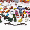 Leksaksbilar, större parti, bl a Corgi, Dinky Toys