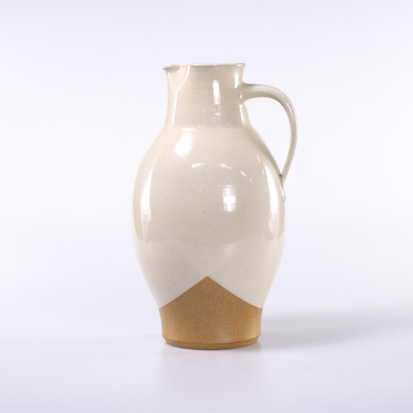 Större kanna, stengods, höjd 33 cm