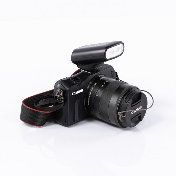 Digital Systemkamera, Canon, EOS M, 18-55 mm, tillbehör