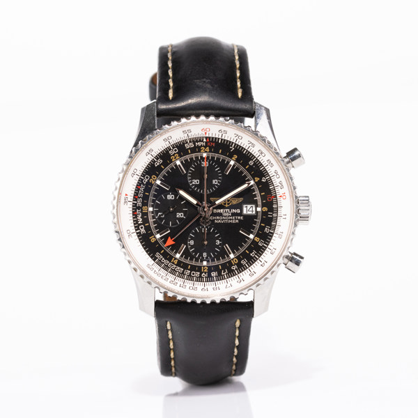 Breitling, Navitimer World, 46 mm, rostfritt stål, 2012