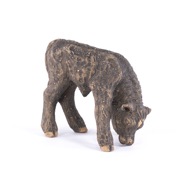 Kerstin Grönvall, figurin, lergods, signerad, Tilgmans