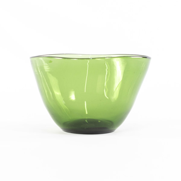 Gunnel Nyman, skål, glas, Riihimäen Lasi, Ø 18,5 cm