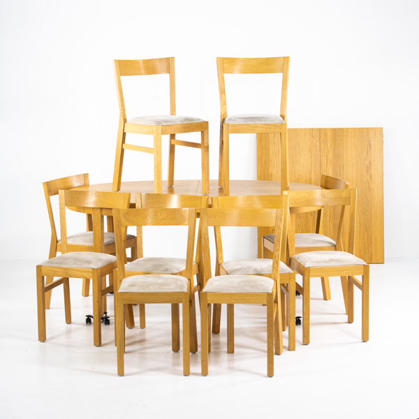 Tomas Jelinek, matgrupp, 11 delar, "Stensund", "Roger", IKEA, längd 265 cm