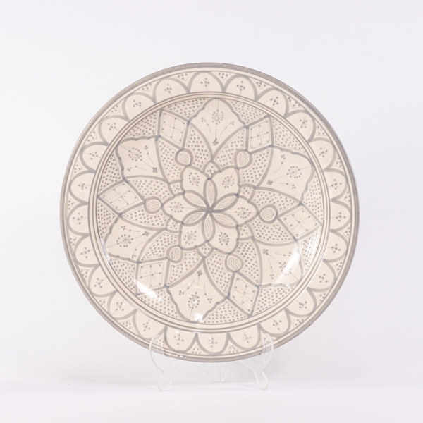 Större fat, lergods, Ø 53 cm