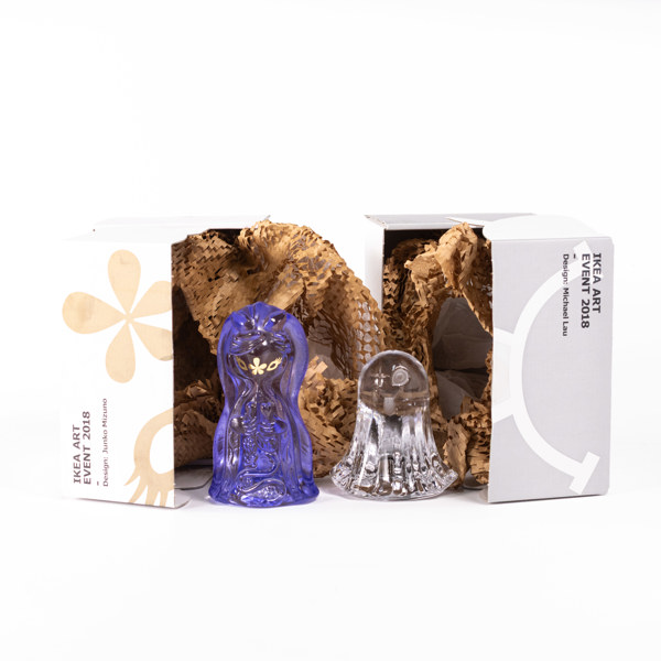 Skulpturer, 2 st, Ikea art event, 2018