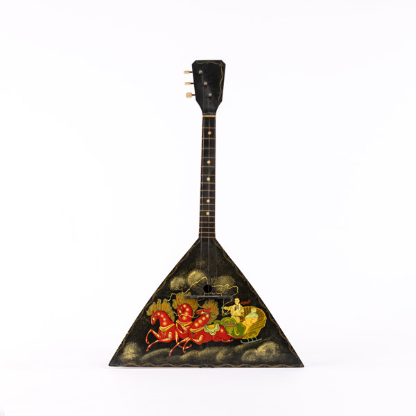 Balalajka, bemålad, 1900-tal, Ryssland