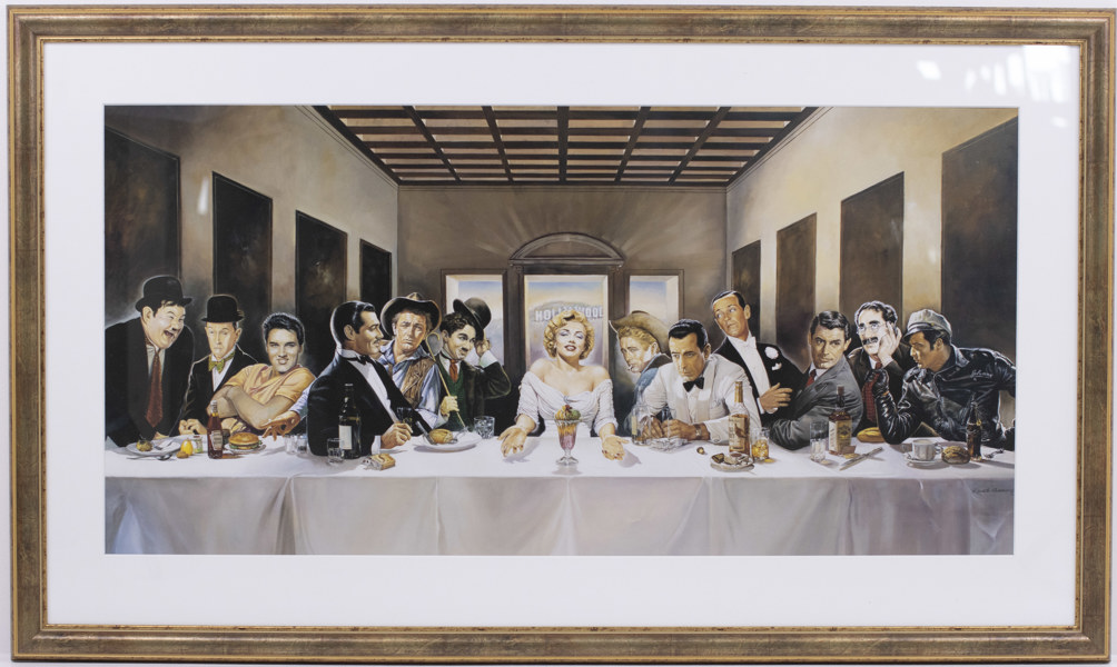 Renate Casaro, (e.), tryck, "Invitation", 120x71 cm