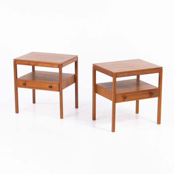 Sven Engström och Gunnar Myrstrand, sängbord, ett par, "Casino", Tingströms