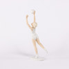 Figurin, gymnast, Wallendorf, Tyskland, höjd 27 cm