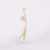 Figurin, gymnast, Wallendorf, Tyskland, höjd 27 cm