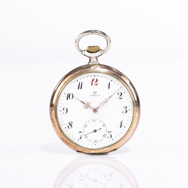 Omega, 51,5 mm, silver, 1915
