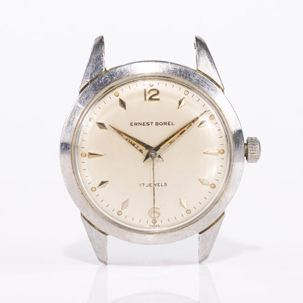 Ernest Borel, 34,5 mm, rostfritt stål, 50-tal