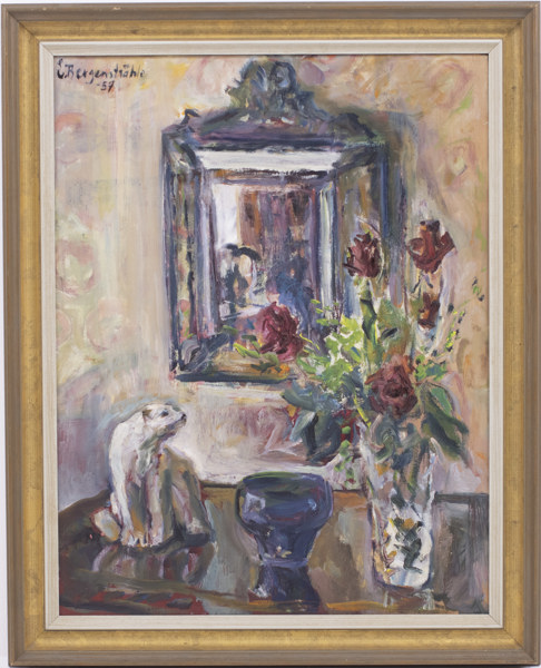Erik Bergenstråhle, olja på duk, signerad, 56x70 cm