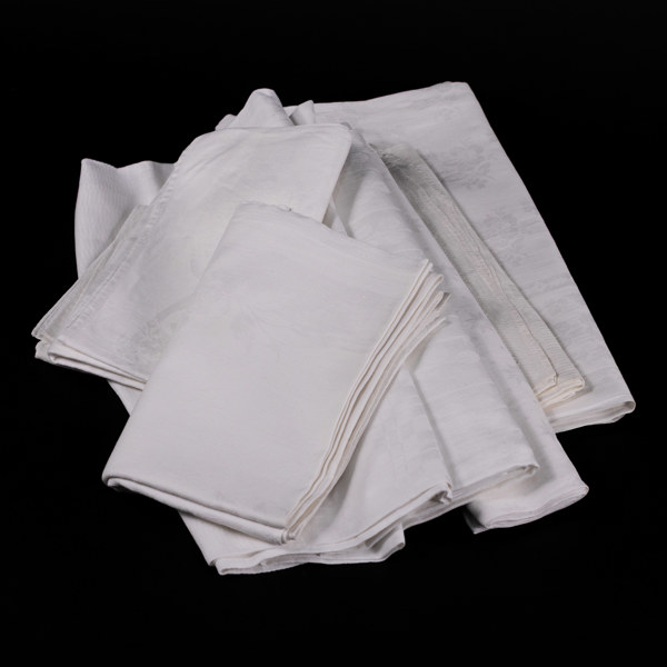 Linnedukar, 9 st, 270x90 cm och mindre