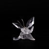 Glasfiguriner, 2 st, Lalique, Swarowski, höjd 9,5 cm