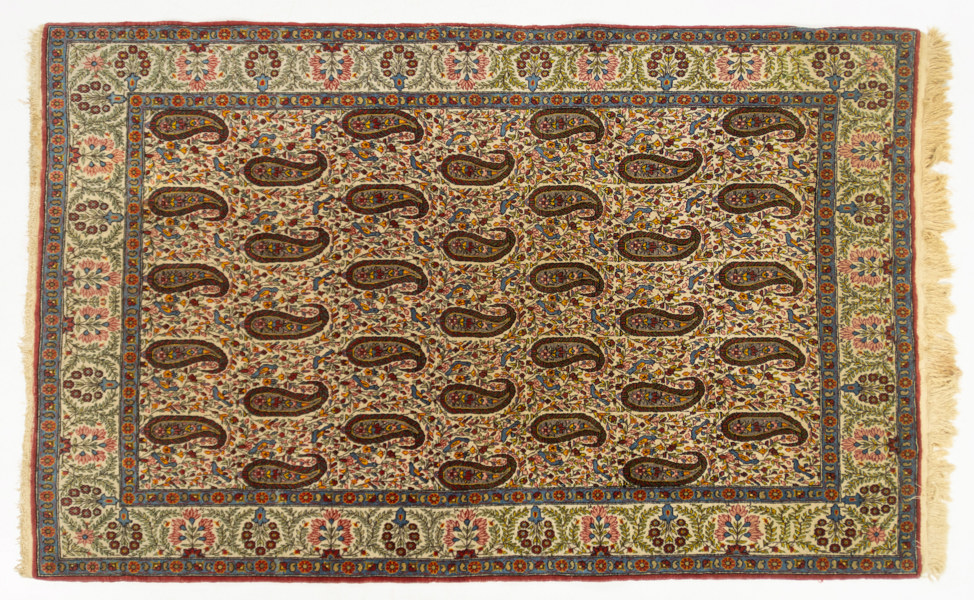 Orientmatta, paisleymönster, 220x140 cm