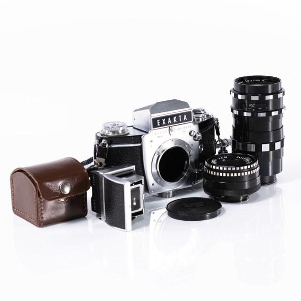 Systemkamera, Ihagee, Exakta Varex IIa, 50 mm, 135 mm, 50/60-tal, Tyskland
