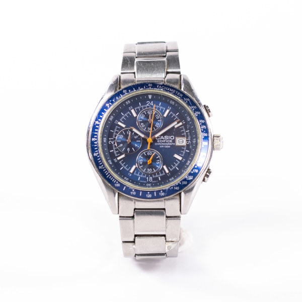 Casio, Edifice Chronograph, 41 mm, rostfritt stål, ca 00-tal