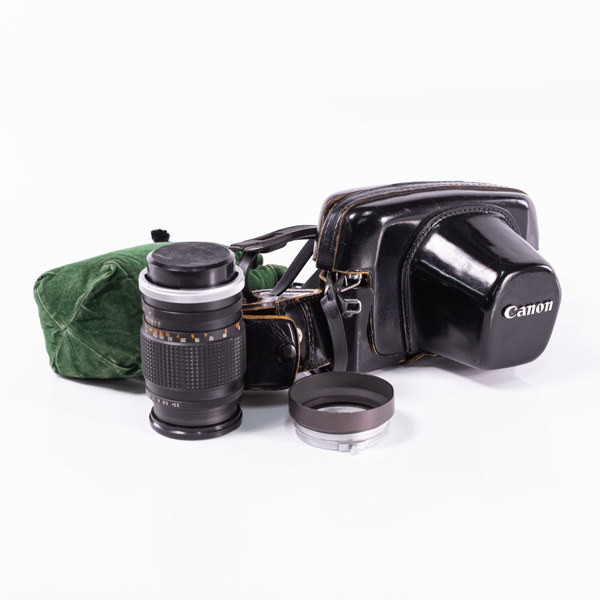 Systemkamera, Canon, FX, 2 st objektiv, 60-tal, Japan