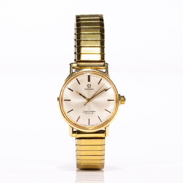 Omega, Seamaster De Ville, 34 mm, guld på stål, 60-tal