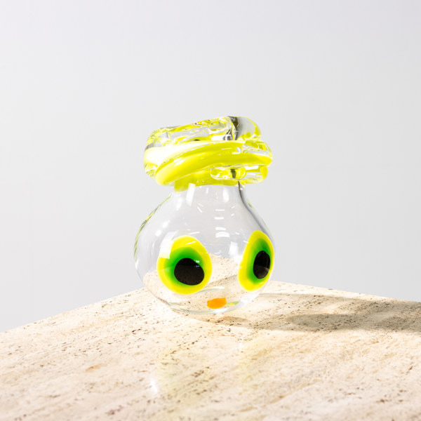 Frida Fjellman, skulptur, "What's up, Nothing much", X/100, signerad, höjd 22 cm