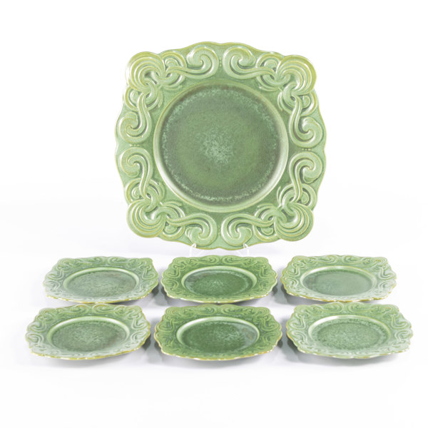 Fruktservis, 7 delar, Gefle