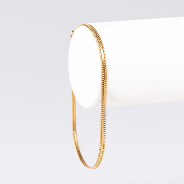 Armband, 18k guld, längd 19 cm