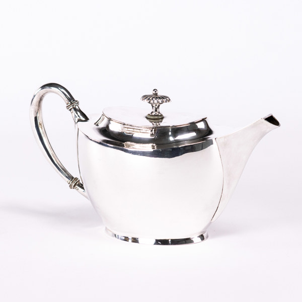 Tekanna, silver, Nordiska Kompaniet, 1918