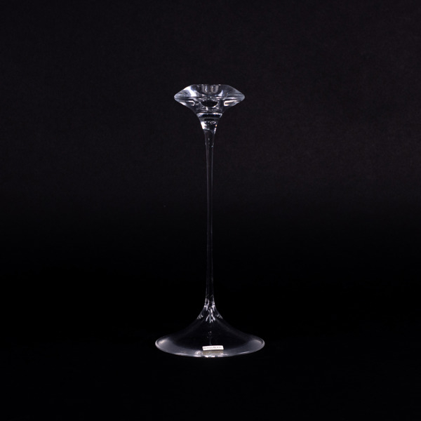 Kjell Engman, ljusstake, "Fanfar", Kosta Boda, höjd 28 cm