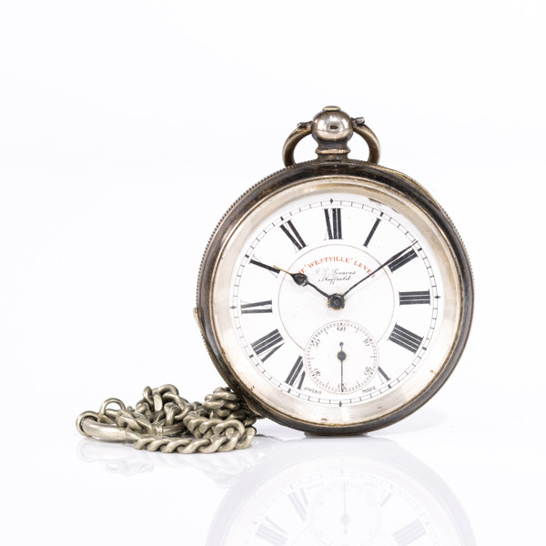 J.G Graves, Sheffield, fickur, silver, 54,5 mm