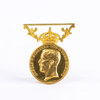 Medalj, 23/18k guld, 32,0 gram