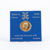 Guldmynt, 3 st, 1000 kr, 1992, 1993, 1996