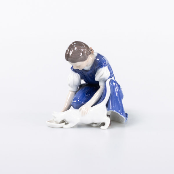 Figurin, 1745, B&G, höjd 13,5 cm