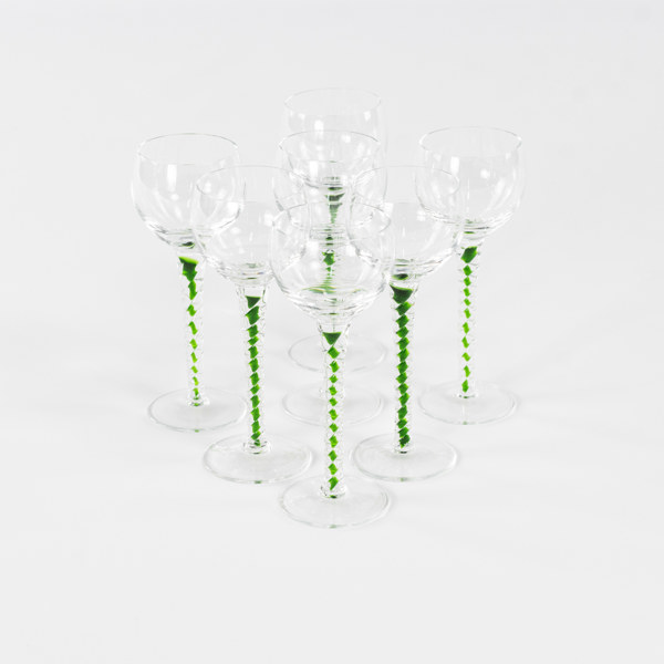 Likörglas, 7 st, höjd 13 cm