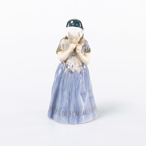 Figurin, flicka, 1323, Royal Copenhagen