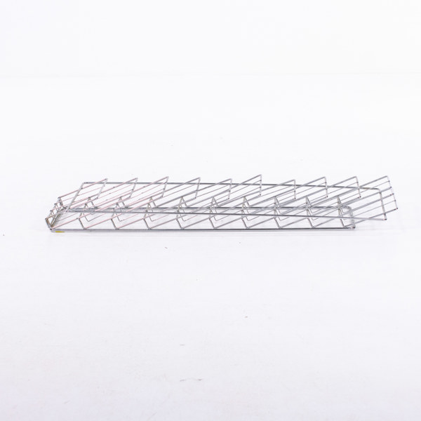 Tidningshylla, metall, höjd 100 cm