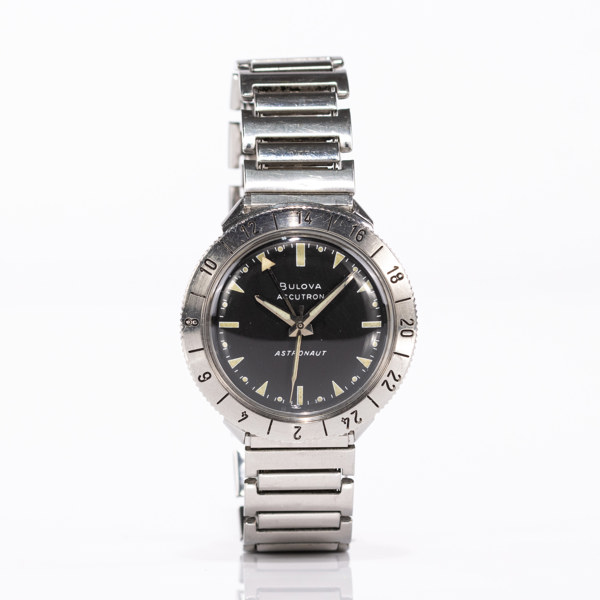 Bulova, Astronaut, 38 mm, rostfritt stål, 60-tal