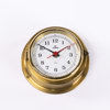 Skeppsklocka, barometer, bl a Vedette, diameter 18 cm